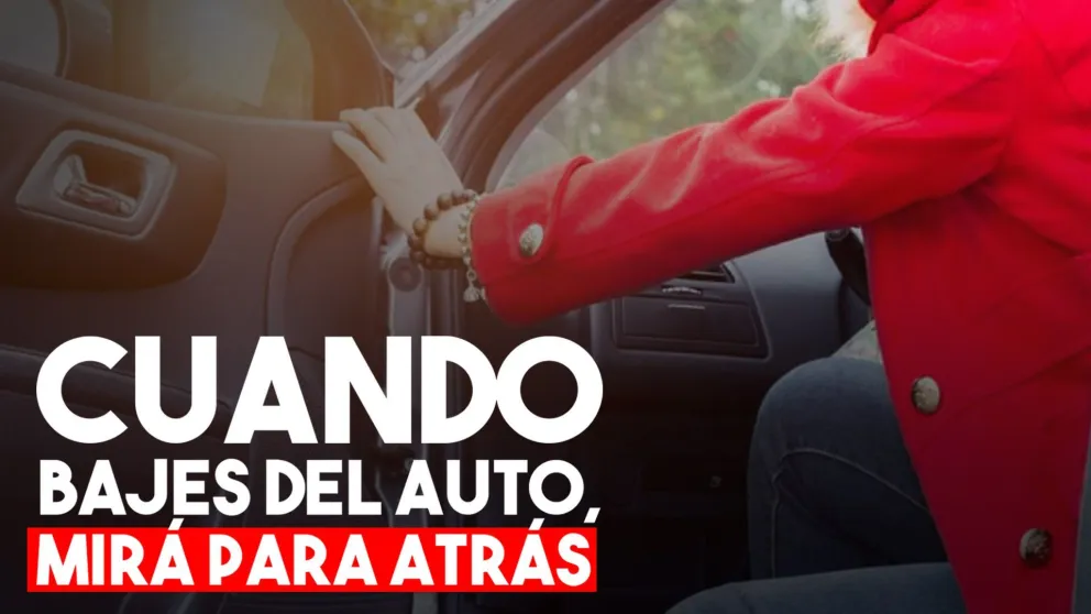 Abrió la puerta del auto, sin mirar para atrás y golpeó a una ciclista