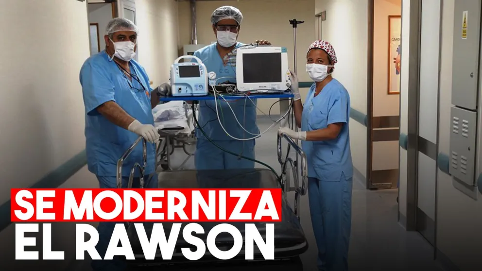 El Rawson recibió alta tecnología para los quirófanos