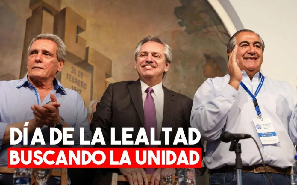 Alberto Fernández encabezará el Día de la Lealtad y pedirá la "unidad" del peronismo