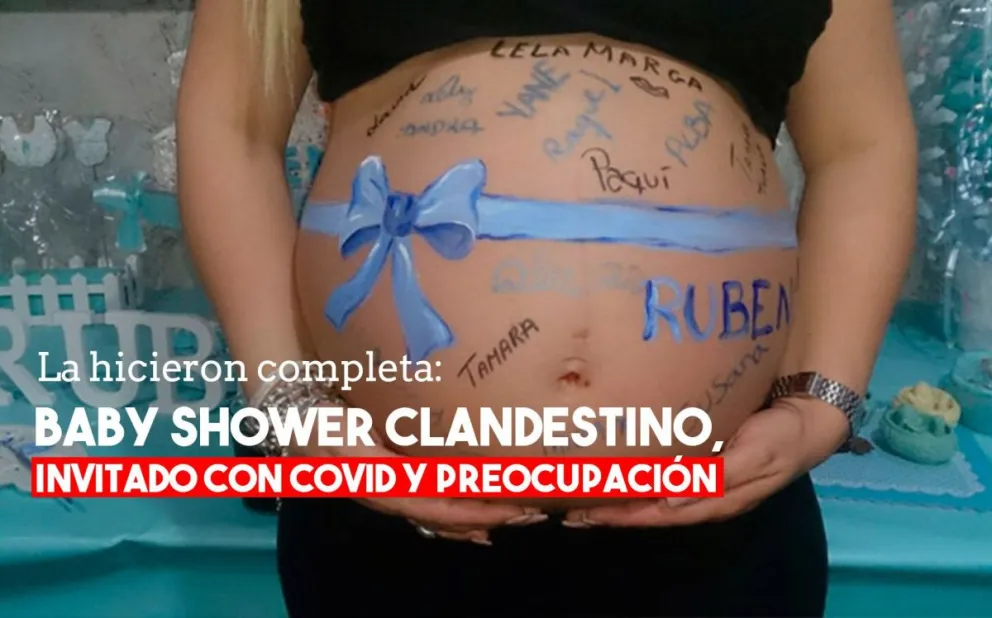 Un hombre con coronavirus estuvo en un babyshower
