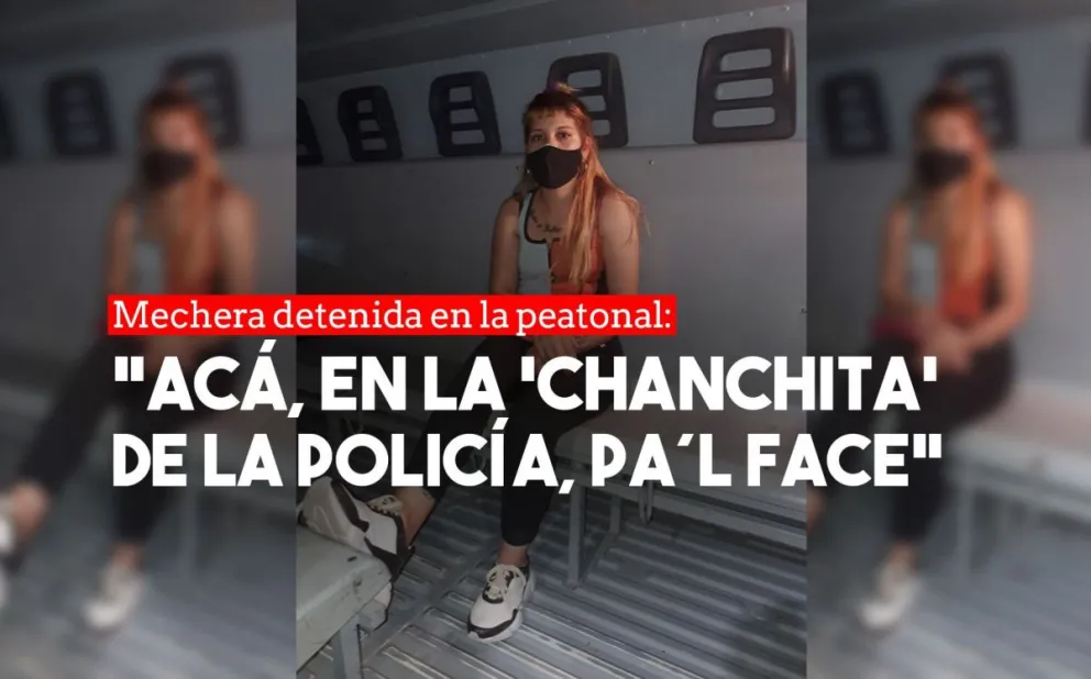 Una mechera robó en un local en plena peatonal y la detuvieron justo a tiempo