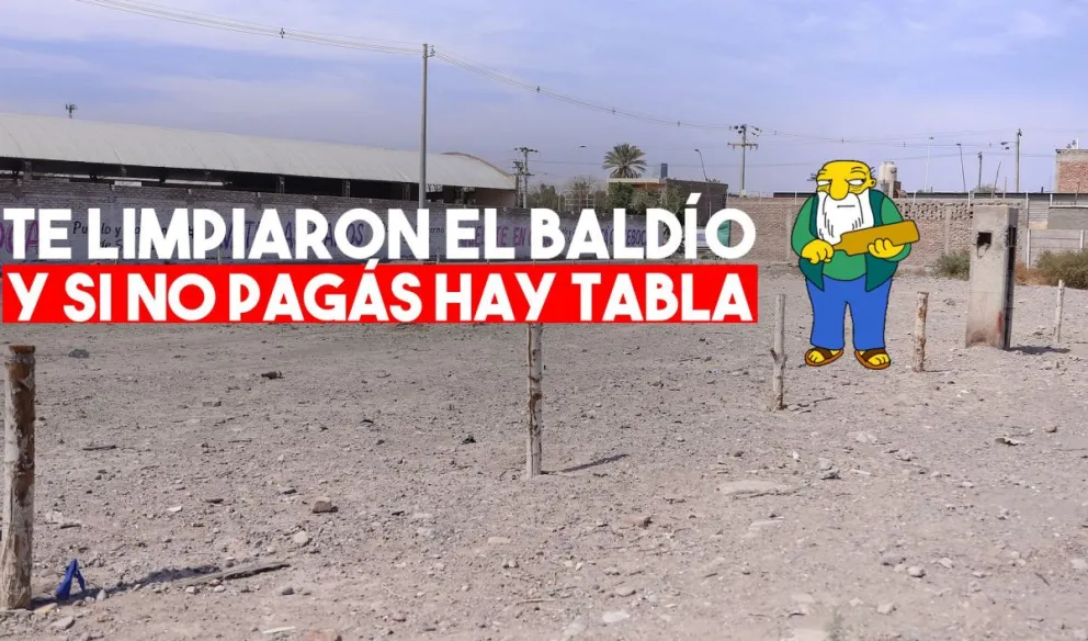 Desde la Municipalidad de Capital se comenzó a recuperar el gasto por limpieza de baldíos