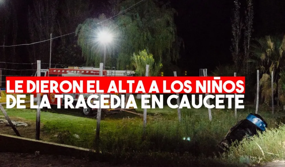 Los niños y su madre del vuelco fatal en Caucete recibieron el alta