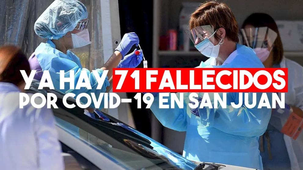 Dos mujeres fallecieron en San Juan víctimas del covid-19