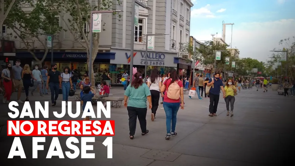 Por ahora San Juan no regresará a la Fase 1