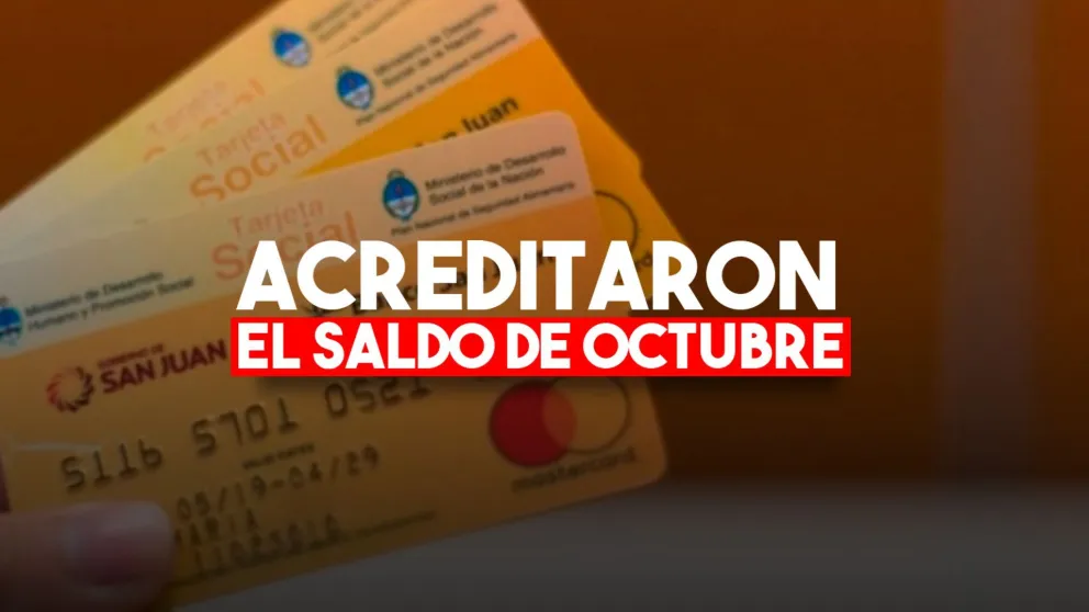 Acreditaron el saldo de octubre para los beneficiarios de la Tarjeta Social