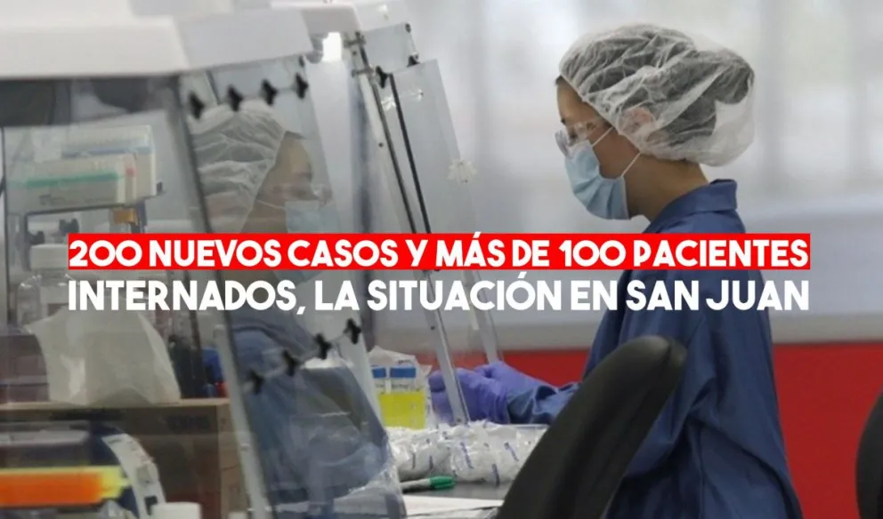 Coronavirus en San Juan: confirman 200 nuevos casos y ya son en total 2562