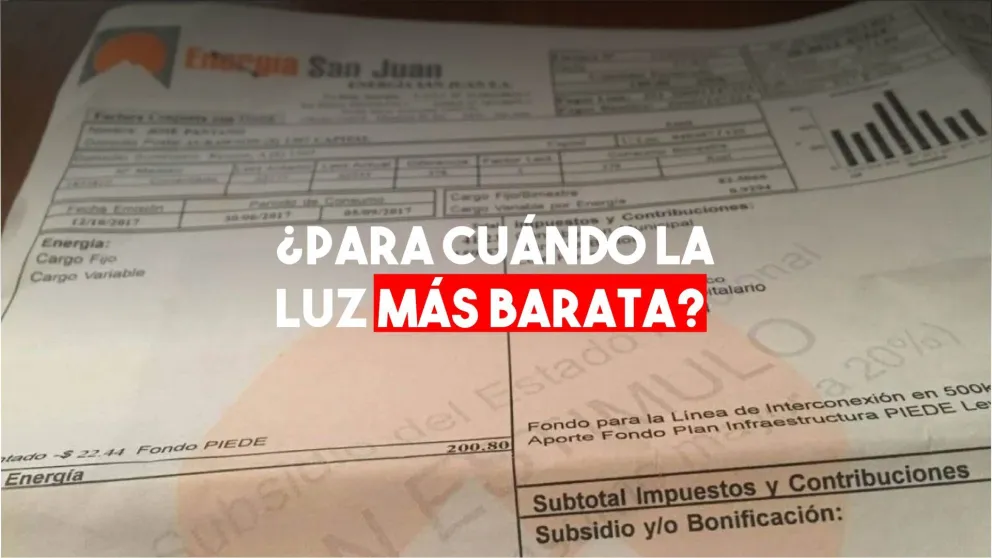 Los diputados aprobaron descuentos para la factura de la luz