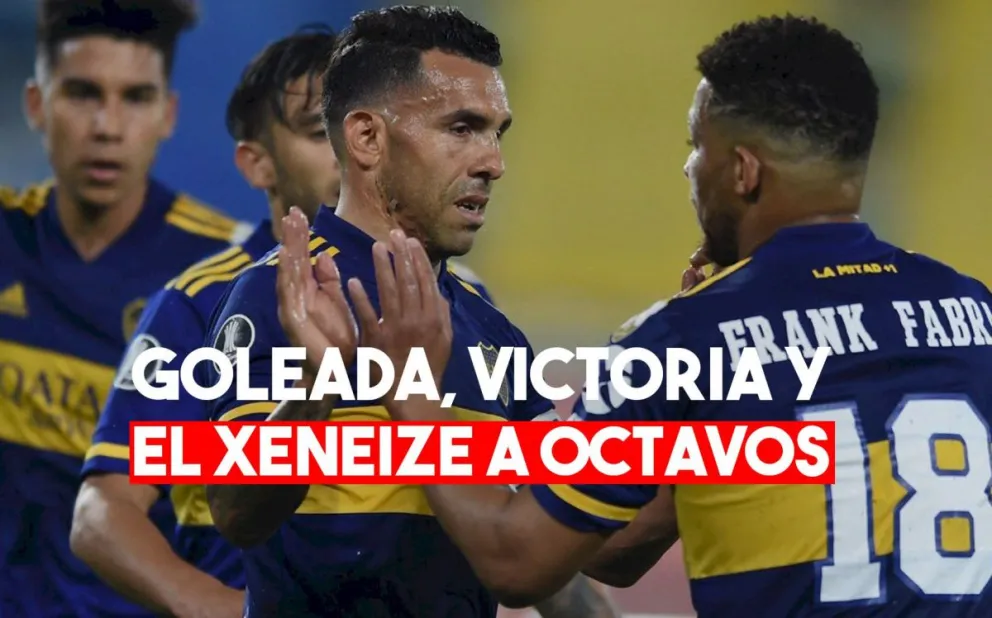 Boca ganó marcando jerarquía con un Tévez recargado