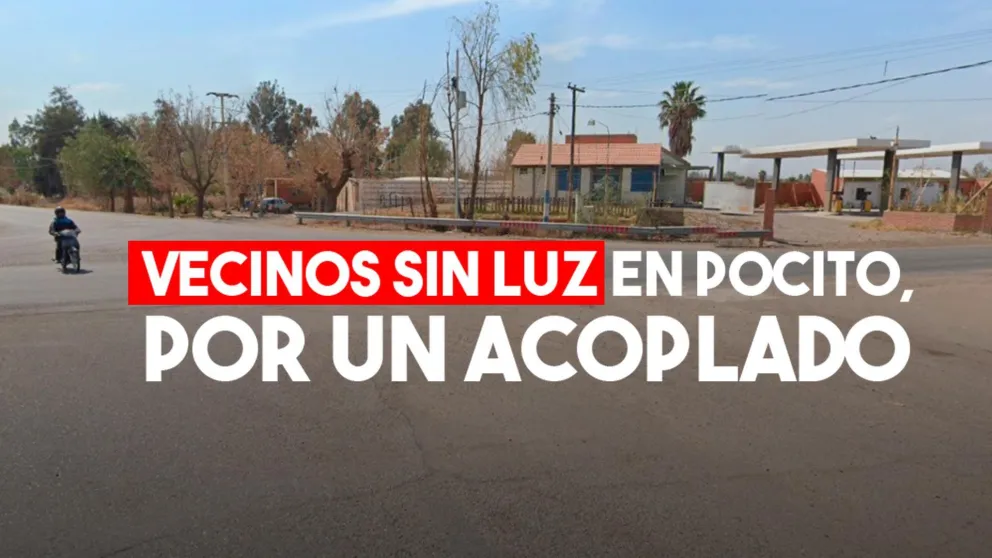 A un camión se le desprendió el acoplado y dejó a toda una zona sin luz en Pocito