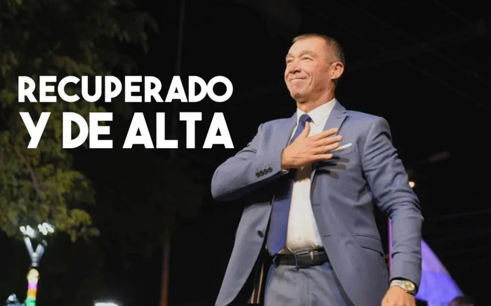 Fabián Martín, recuperado de covid-19
