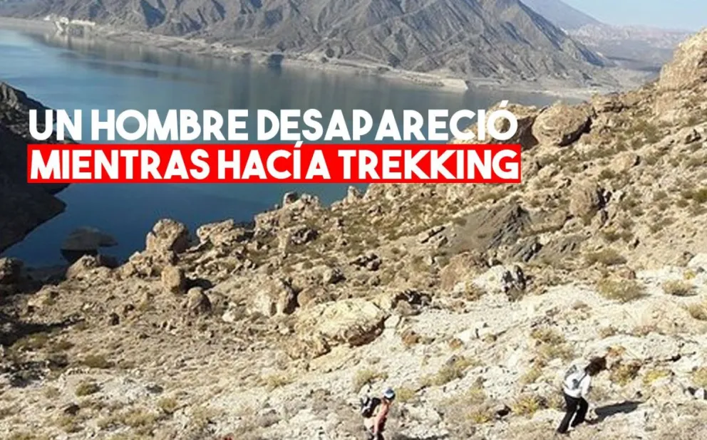 Buscan a un hombre que hacía trekking