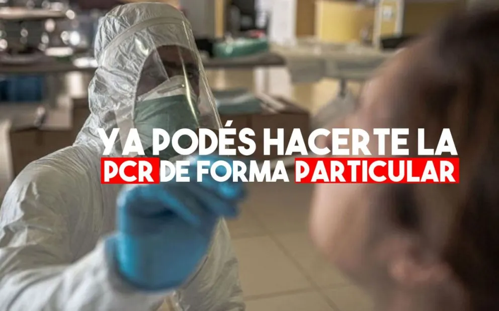 Ahora es posible realizarte un hisopado de manera particular