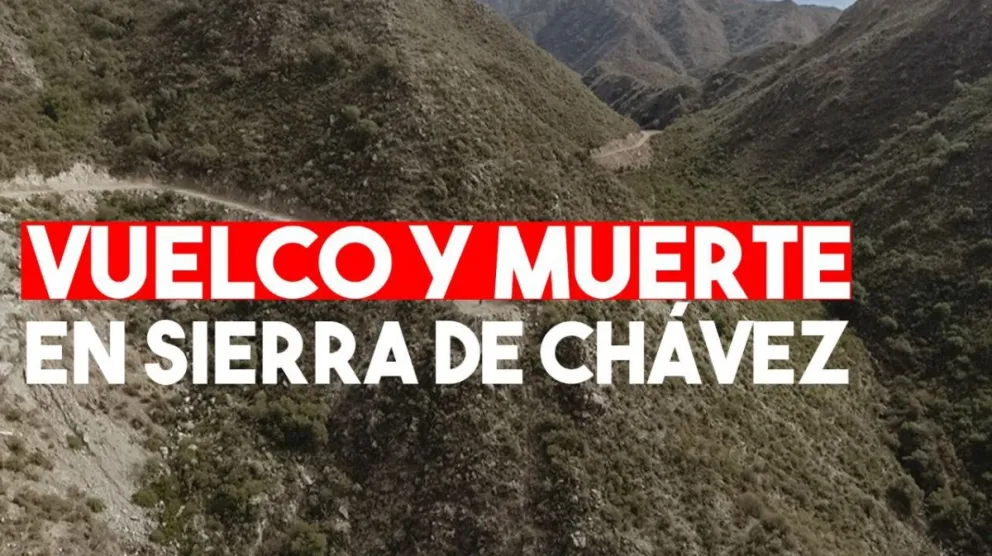 Volcó con su camioneta en un precipició y murió un hombre de 84 años