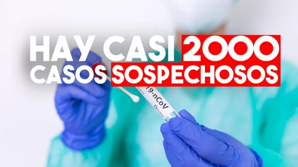 Con 144 nuevos casos hay casi 2000 sospechosos a la espera de los resultados