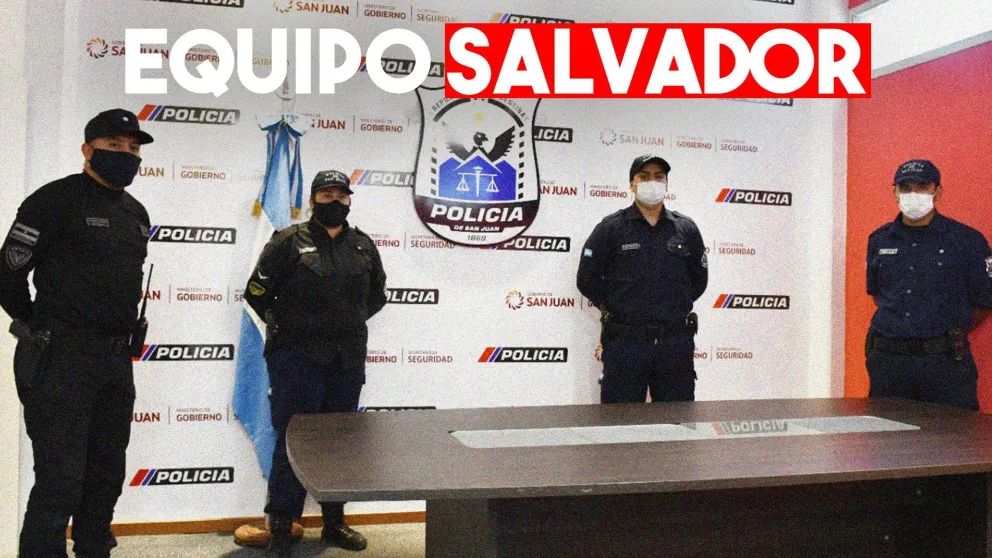 Conocé a los policías que le salvaron la vida a un bebé