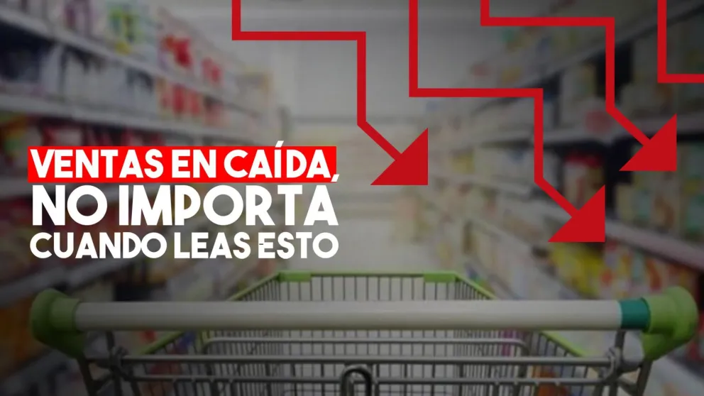 Las ventas en supermercados registraron en agosto su peor caída del año