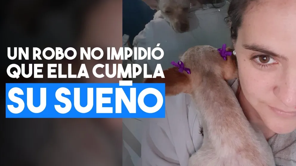 Le robaron, pero Yesica a pesar de las adversidades pudo cumplir su sueño laboral