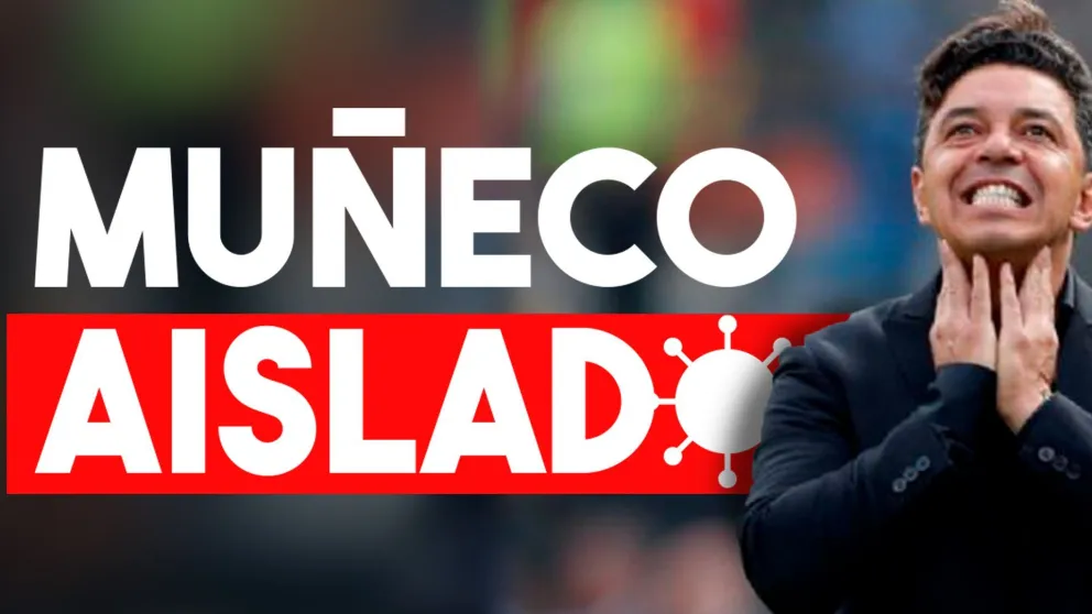 Gallardo, aislado por ser contacto estrecho de un caso positivo