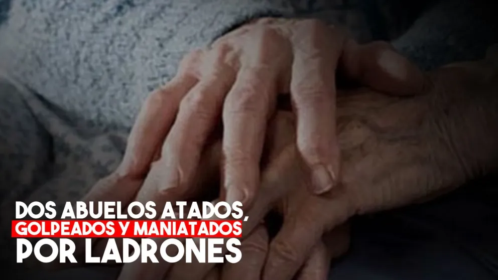 Ataron y golpearon a dos abuelos para robarles