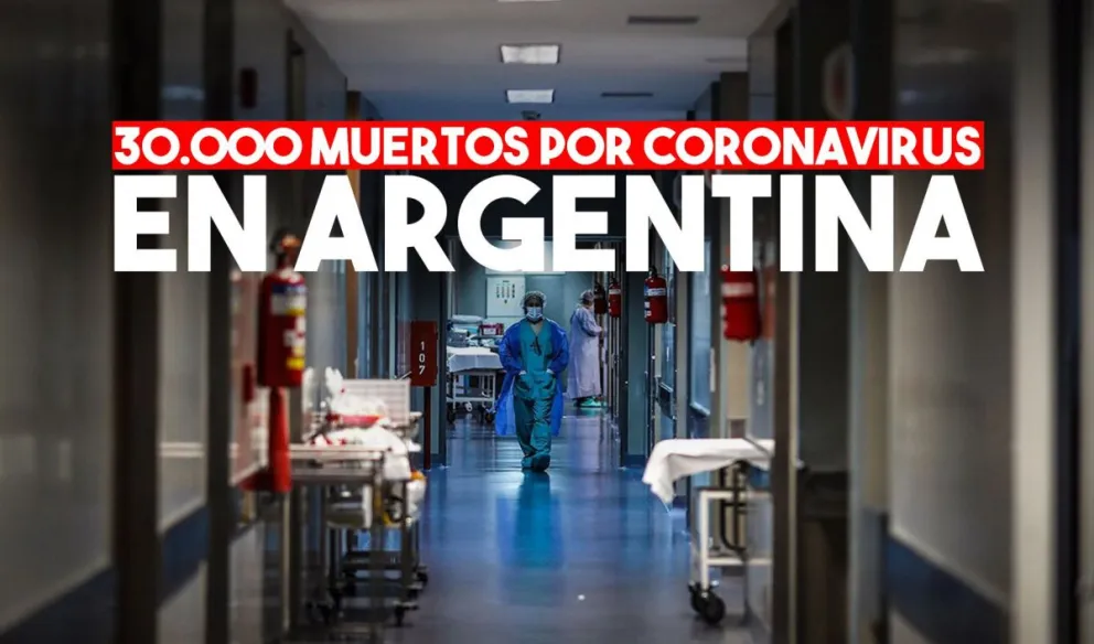 Coronavirus: Argentina llegó a las 30 mil muertes