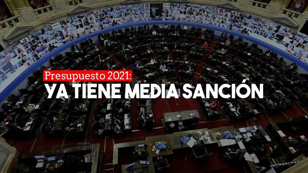 La Cámara de Diputados le dio media sanción al Presupuesto 2021