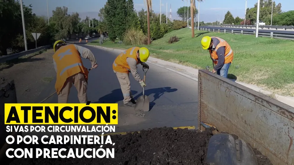 Atención: cortes de tránsito en Circunvalación y en Carpintería