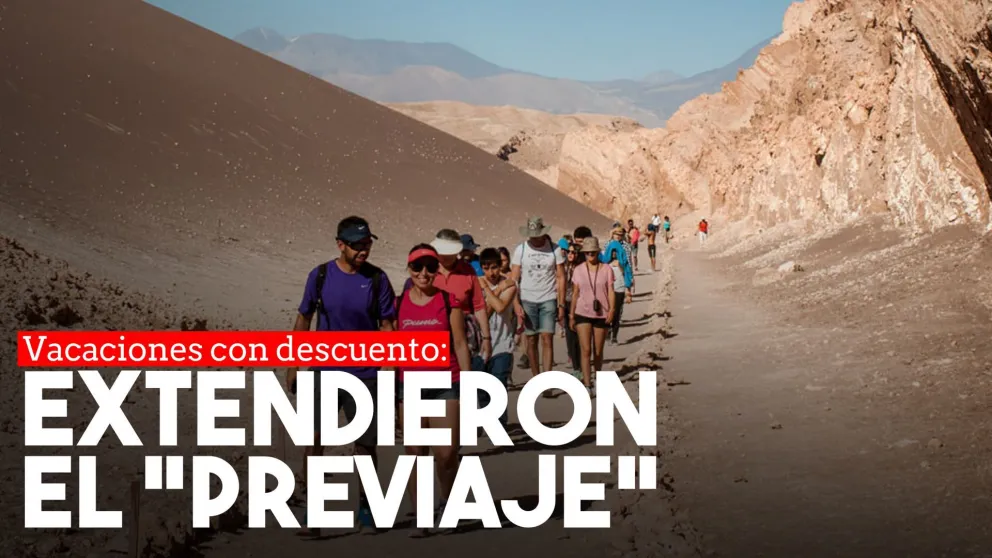 Prorrogan por dos semanas el plazo para anotarse en el PreViaje