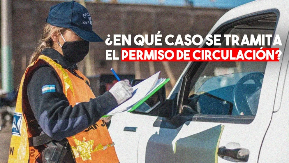 Los permisos de circulación solo deben presentarse en caso de viaje o actividad deportiva