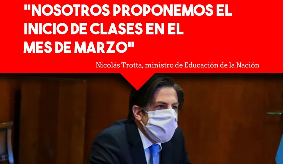 Ciclo lectivo 2021: se extenderá hasta abril para los últimos años