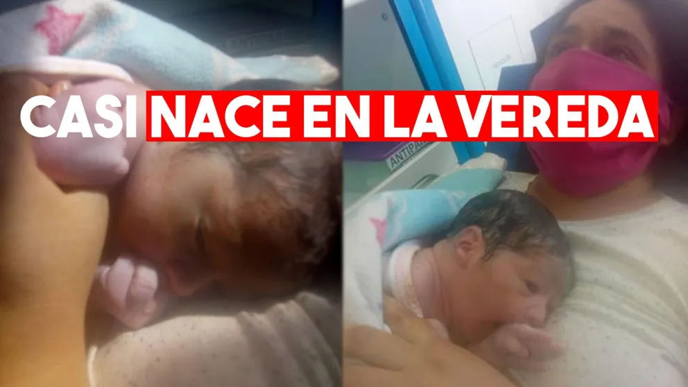 Policías parteros: ayudaron a una mujer que parió en su casa