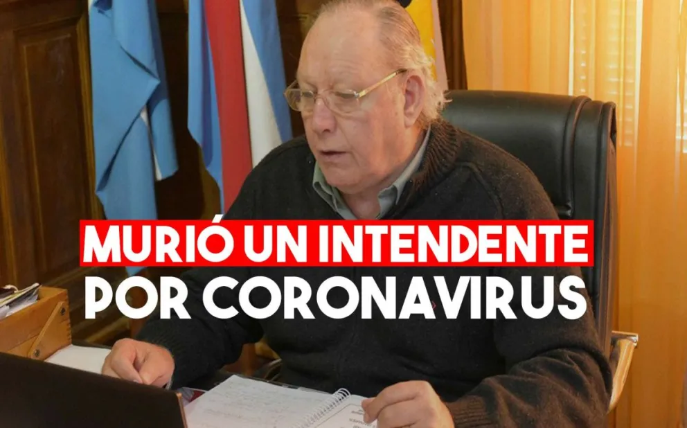 Un intendente murió por covid-19