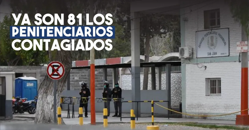 Ya son 81 los efectivos penitenciarios contagiados