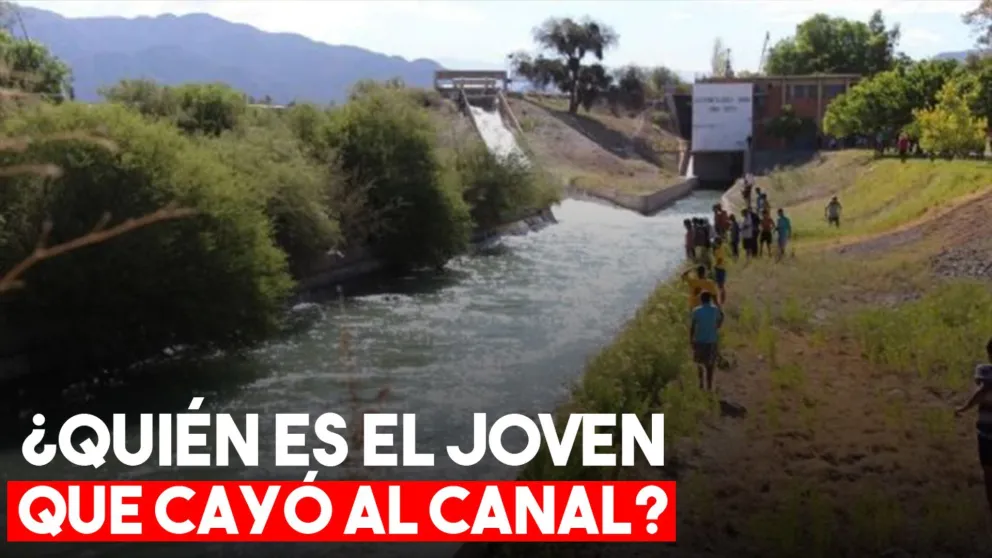 Ya identificaron al joven que cayó al Canal Céspedes
