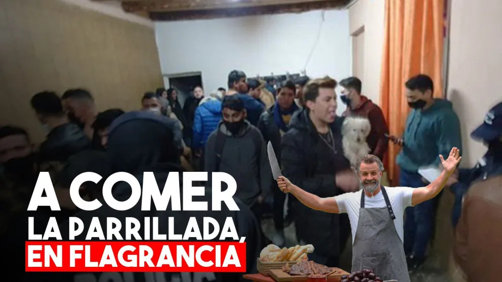 Fueron a una parrillada para festejar un cumpleaños y terminaron detenidos