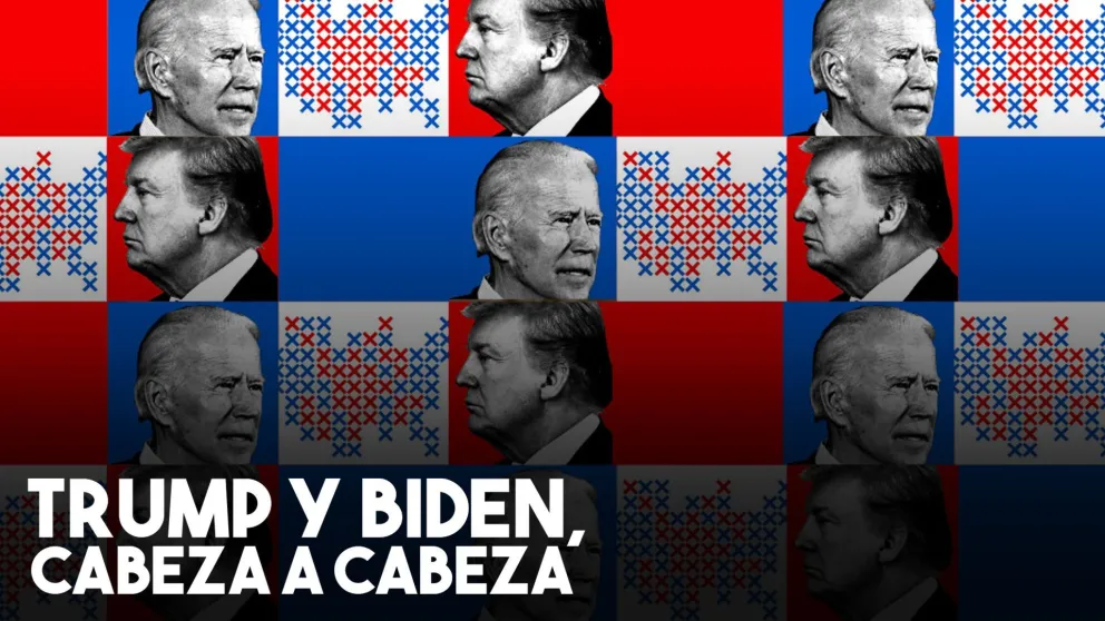 Elecciones en Estados Unidos: Trump y Biden definen voto a voto
