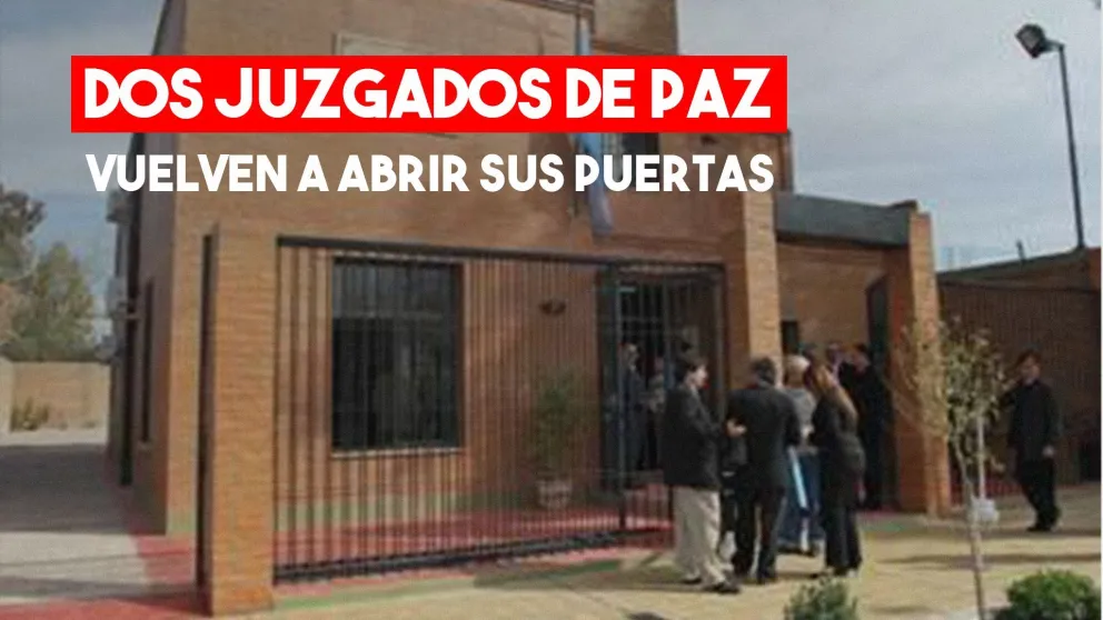 Normalizaron la actividad en dos Juzgados