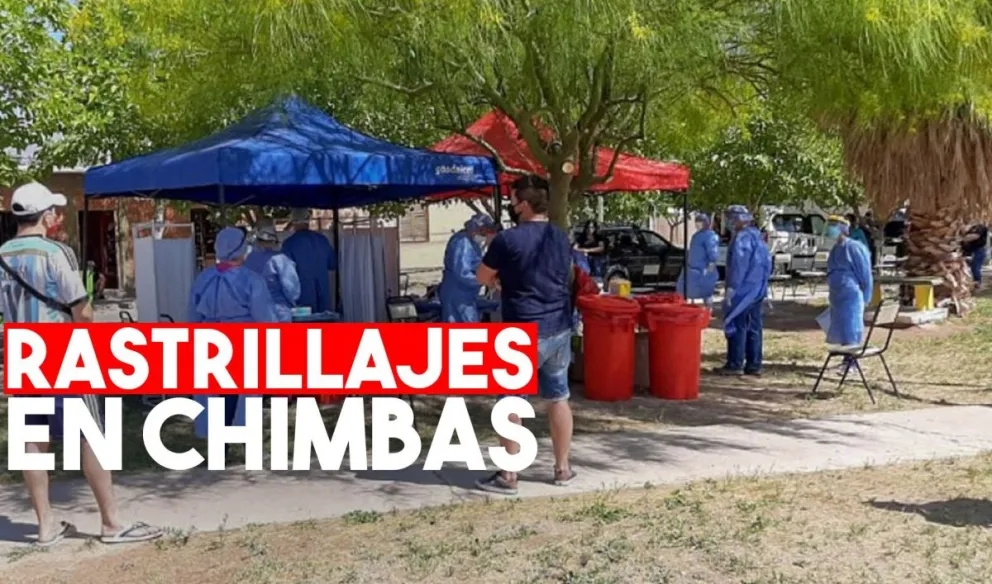 Se realizó un operativo de rastrillaje en el barrio Fe y Esperanza de Chimbas
