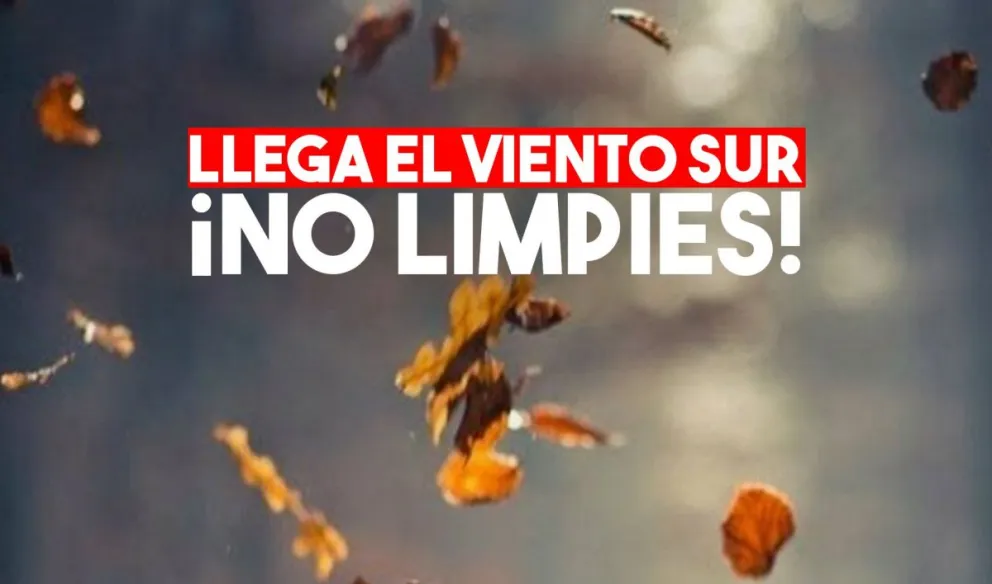 Anuncian viento sur para la madrugada de este jueves