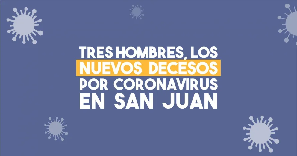 Coronavirus: confirman tres nuevos fallecidos y ya son 117 en San Juan