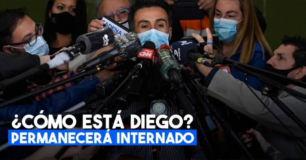 Dr. Luque sobre Maradona: “Episodios de confusión” y “cuadro de abstinencia”