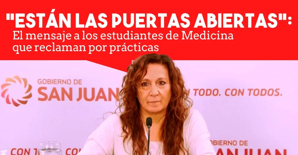 El mensaje de la jefa de Epidemiología a los estudiantes que reclaman por las prácticas