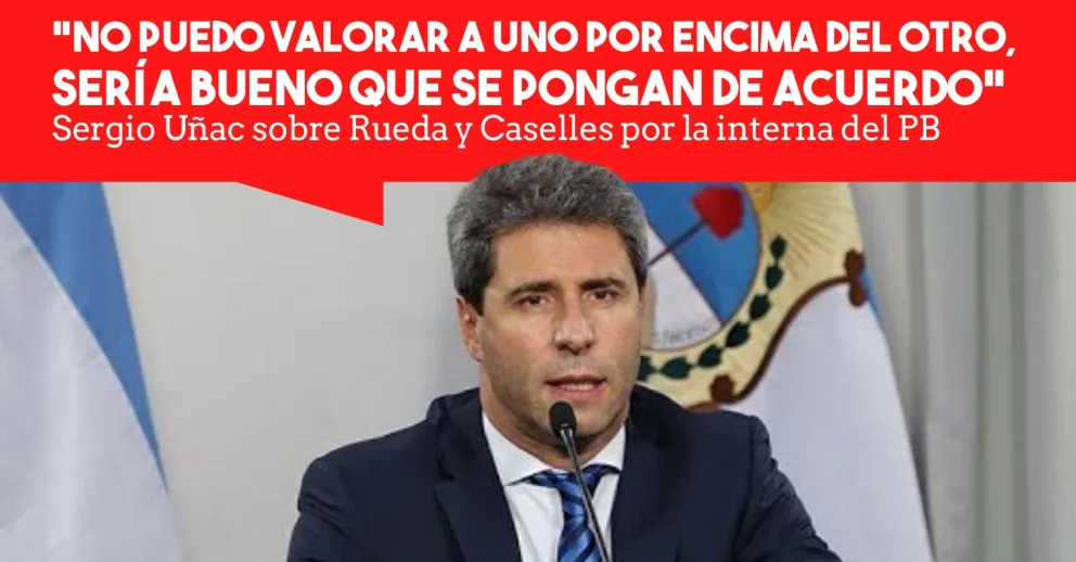 Sergio Uñac aclaró que los dos líderes bloquistas son importantes para San Juan