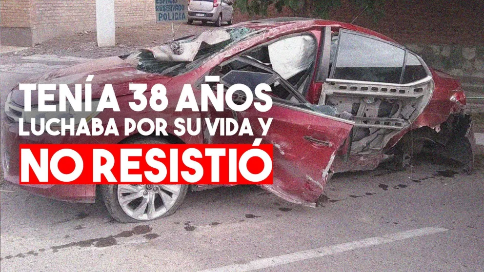Falleció una mujer que viajaba como acompañante en un auto que volcó