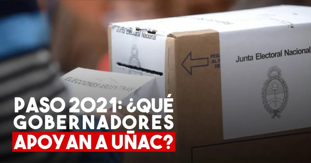 PASO 2021: Gobernadores se sumaron al pedido de Uñac