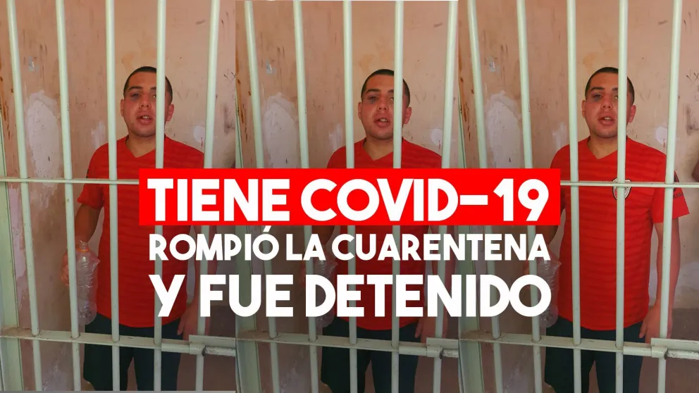 Un infectado de Covid-19 se escapó de su casa y estaba en el Dique