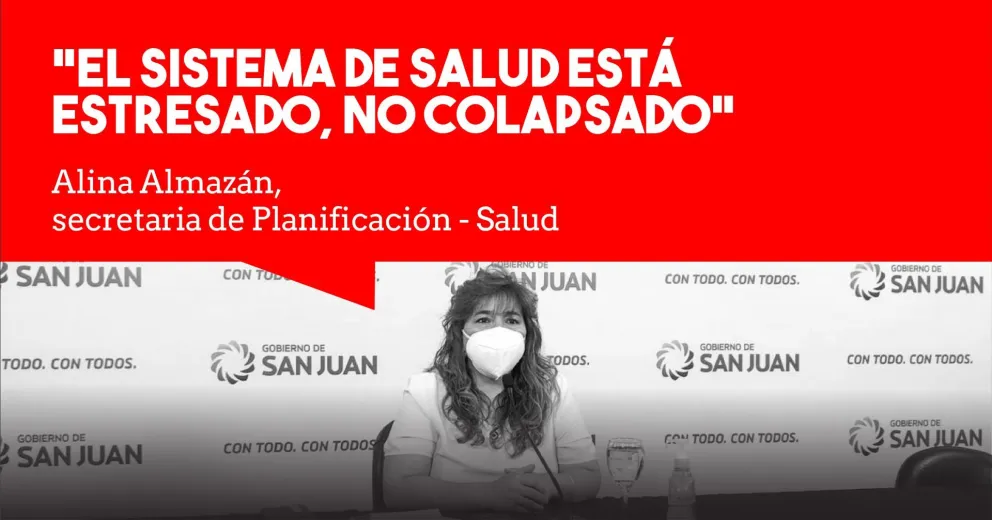 "El sistema de salud está estresado pero no colapsado"