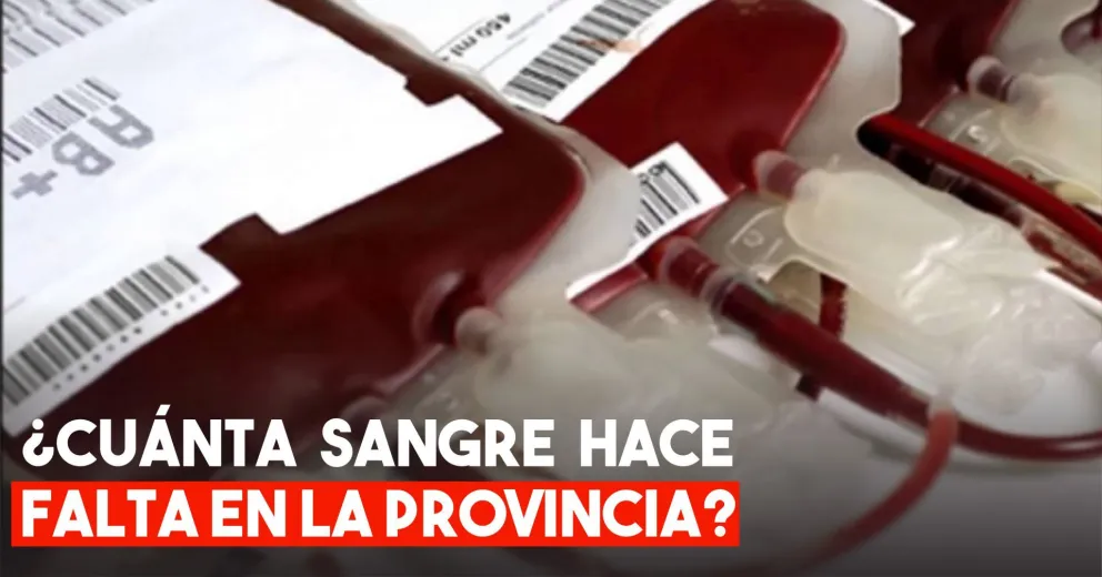 Unos 17 mil sanjuaninos deberían donar sangre una vez al año para que no sea escasa