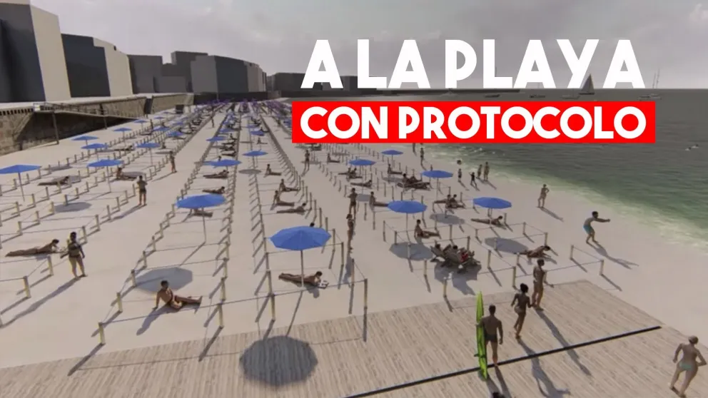 Nación presentó el protocolo para los balnearios y las playas públicas