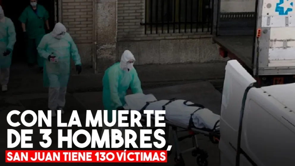 San Juan sumó 3 nuevas muertes